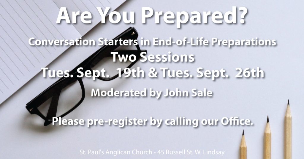 Are You Prepared?